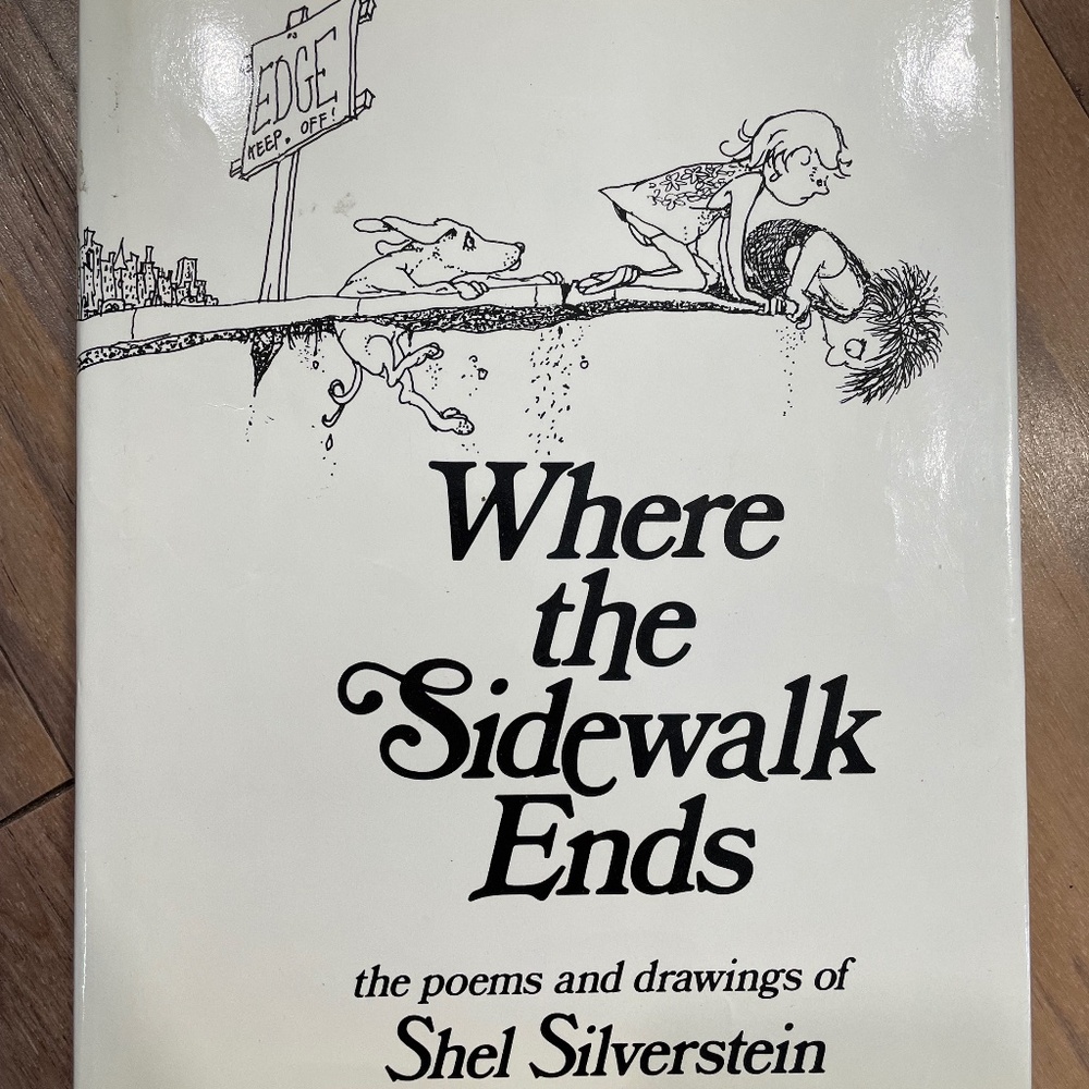 New "Where the Sidewalk Ends" Hardcover Book
